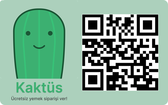 Cactus Ordering Sticker Horizontal