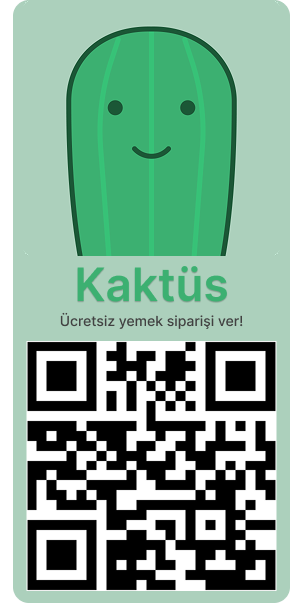 Cactus Ordering Sticker Vertical